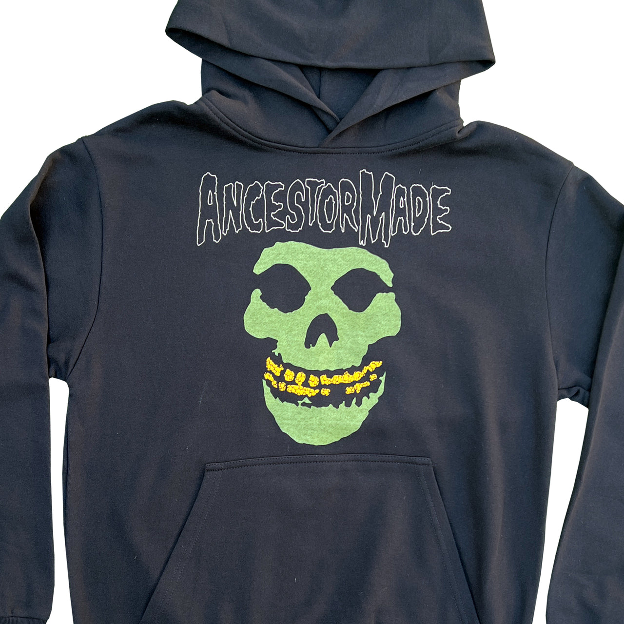 Bolinao Skull  Hoodie - Black