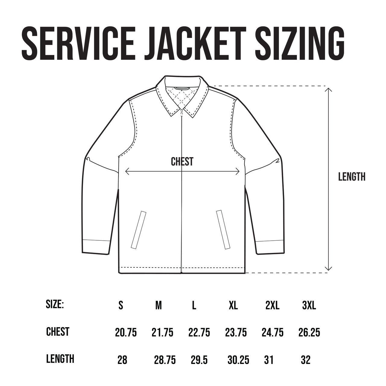 Pintados Service Jacket - Black