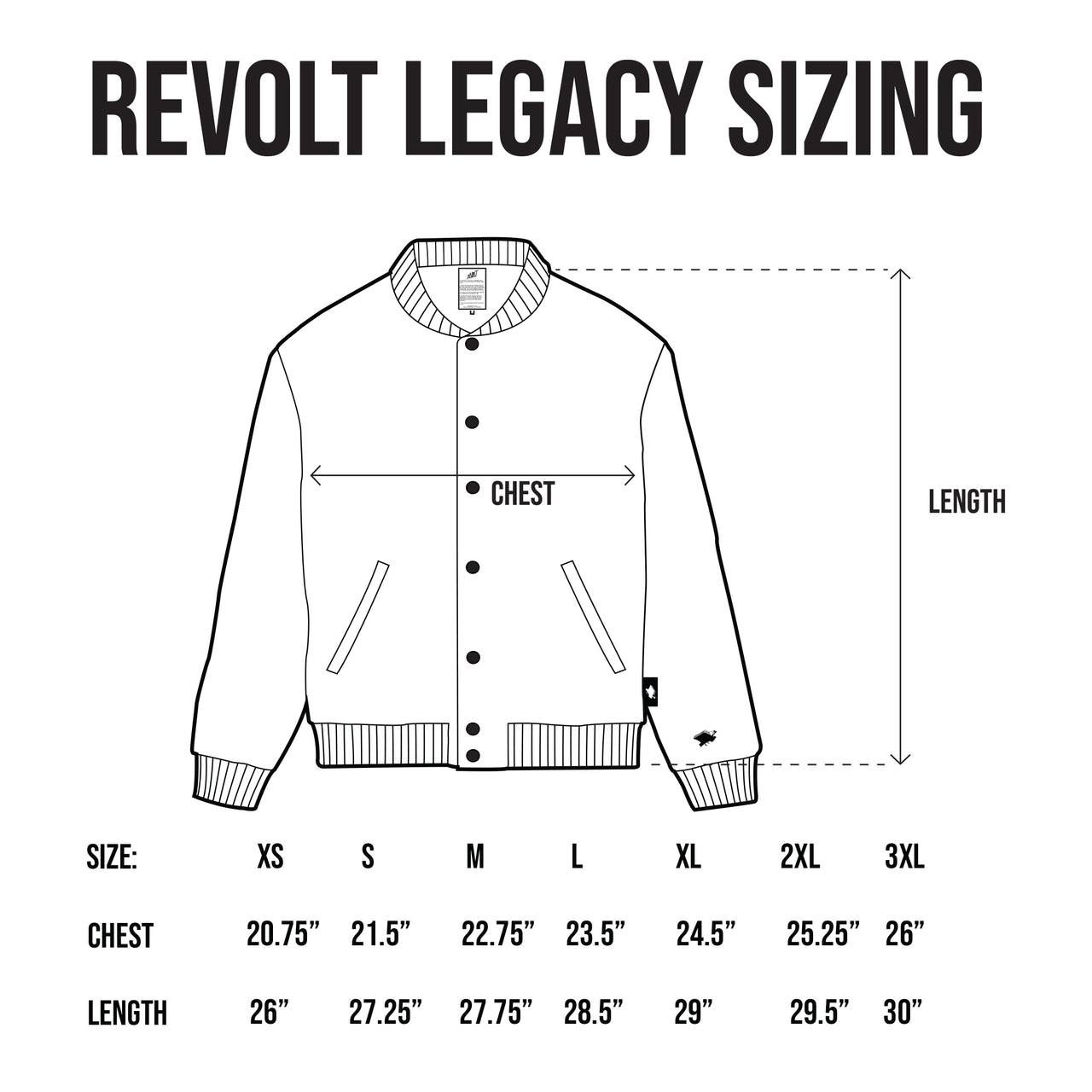 The REVOLT Legacy Varsity Jacket